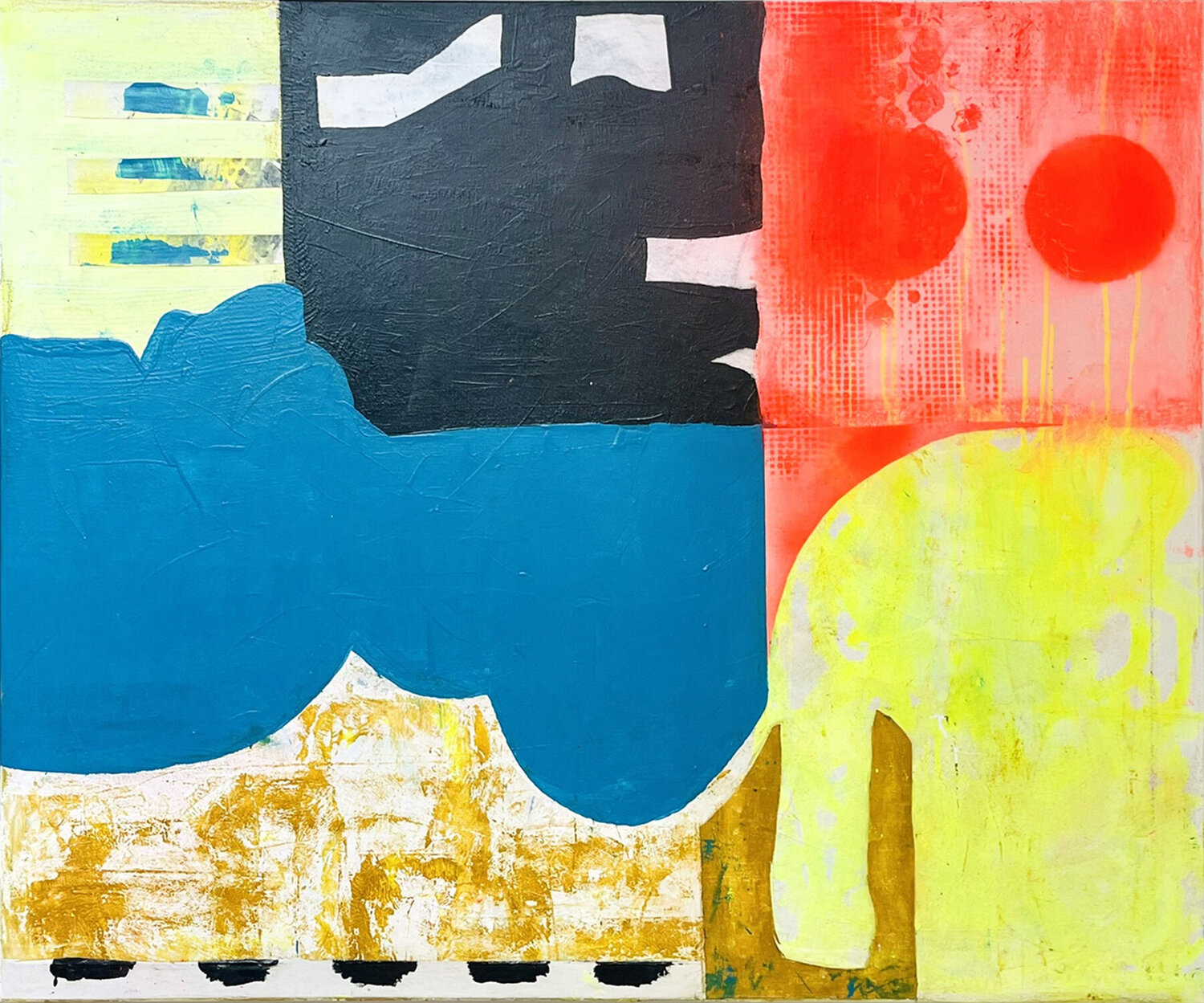 all my friends Karen und Simone Lehmann Original painting for sale