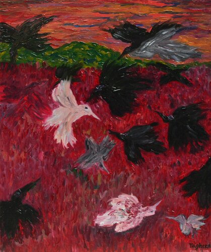 Real life in my eyes by Art Taghera, Painting for Sale on Select