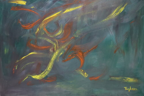 Confident by Art Taghera, Painting for Sale on Select