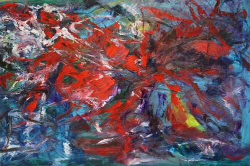 Fiore raro by Art Taghera, Painting for Sale on Select