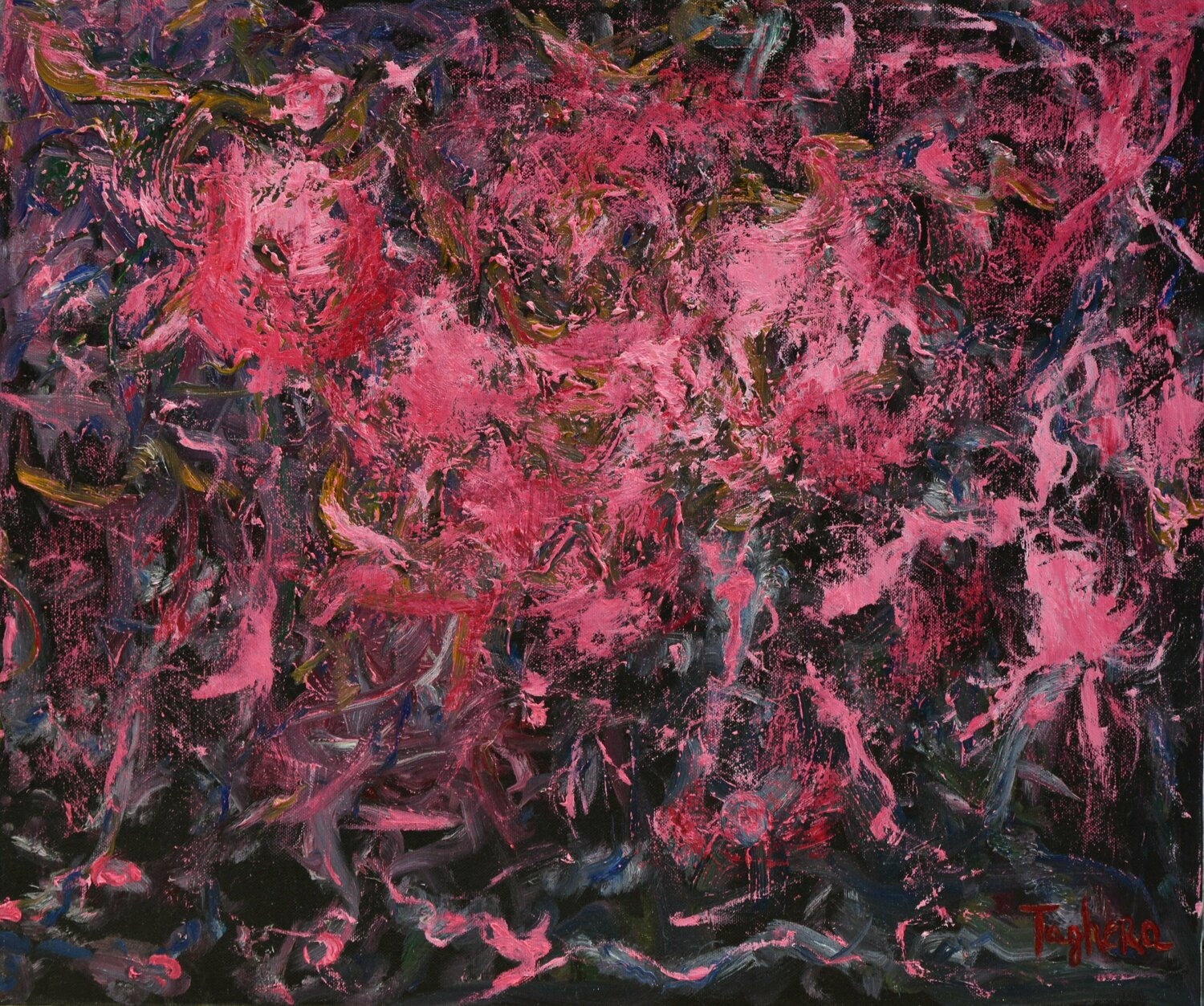 Love in first sight Art Taghera Original painting for sale