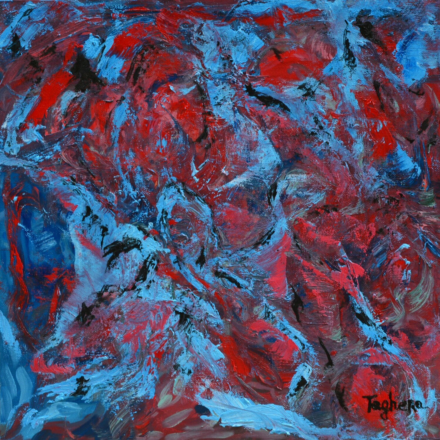 Find yourself Art Taghera Original painting for sale