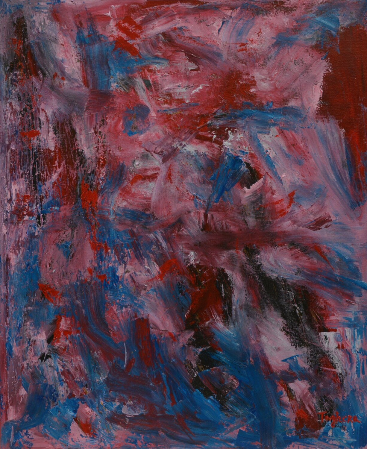 Instinct Art Taghera Original painting for sale