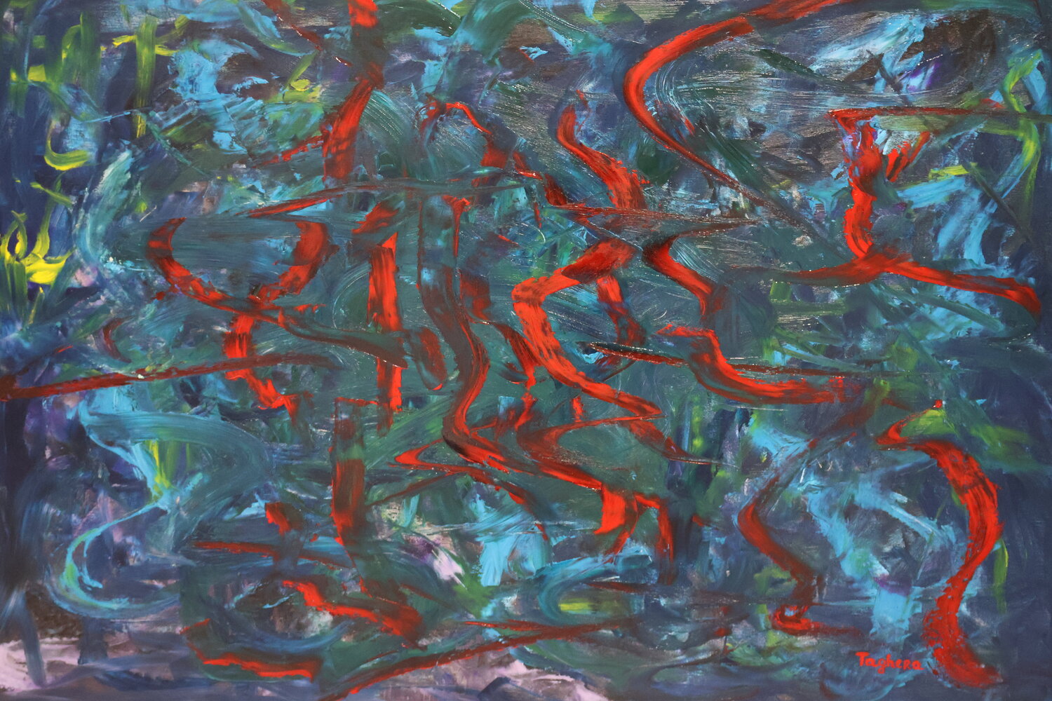 Pain Art Taghera Original painting for sale