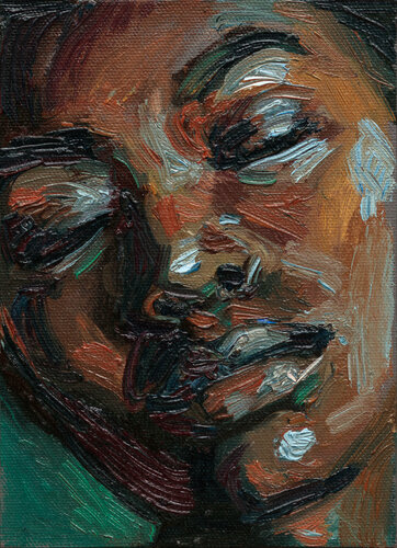 Portrait #16 by Lena Krashevka, Painting for Sale on Select