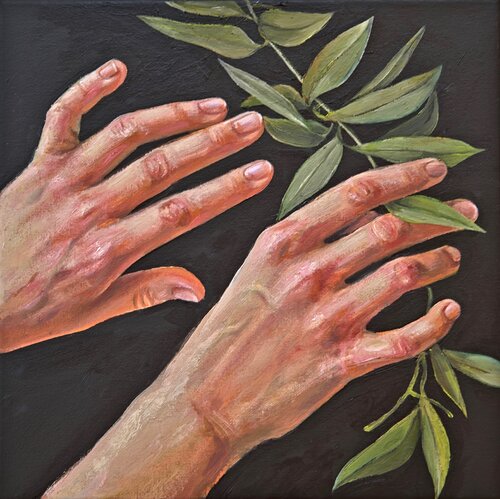 Fragile Nature by Lena Krashevka, Painting for Sale on Select