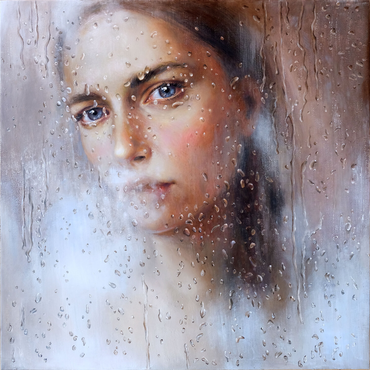 Reflection #2 Lena Krashevka Original painting for sale