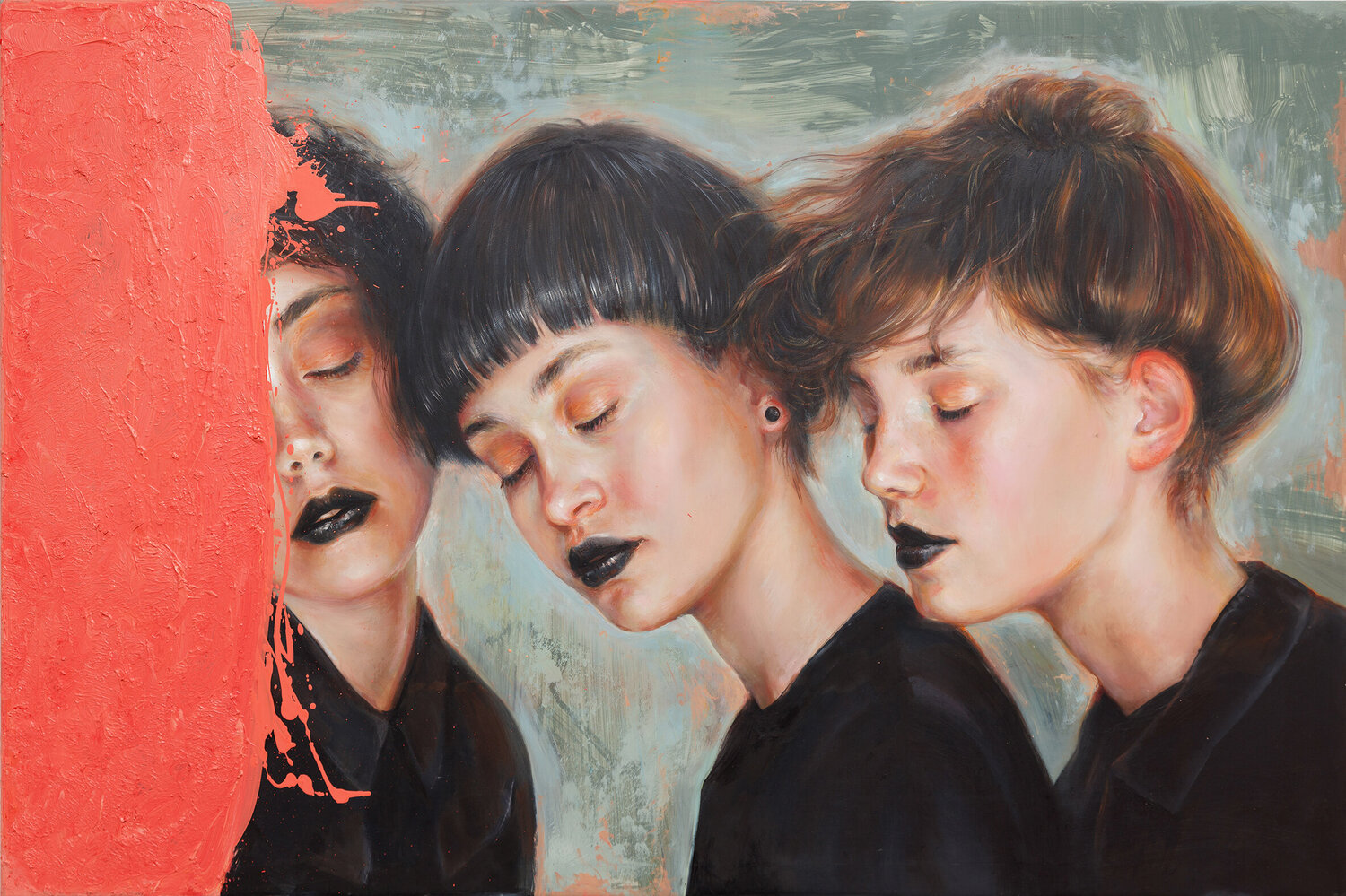 Speechless Dialogue Lena Krashevka Original painting for sale