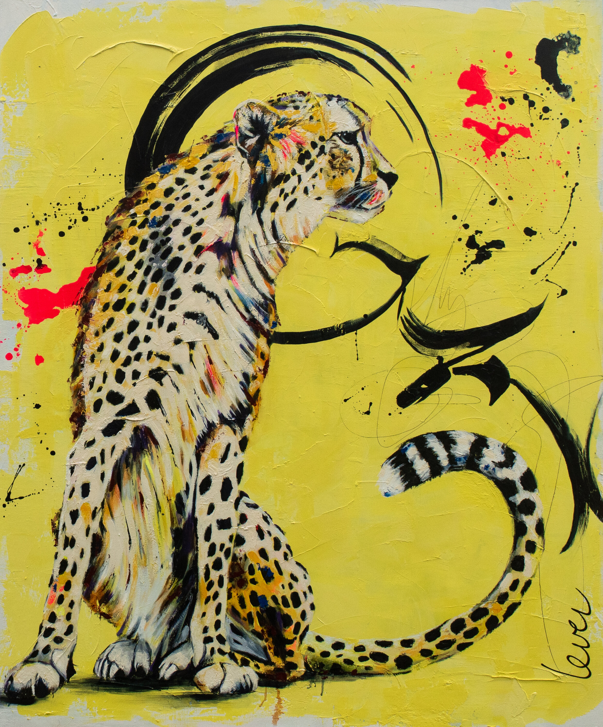 Topic Cheetahs paintings