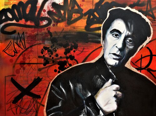 "Al Pacino" by Bianca Lever, Painting for Sale on Select