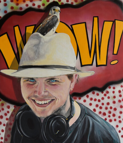 WoW! by Bianca Lever, Painting for Sale on Select