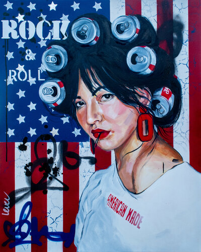 "Rock & Roll" von Bianca Lever, Malerei kaufen auf Select