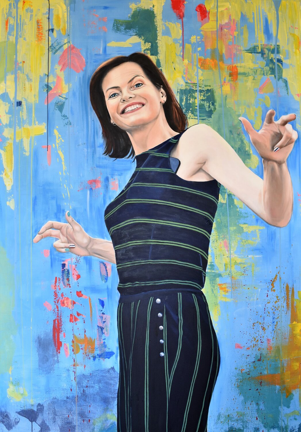 What's Up Bianca Lever Original painting for sale