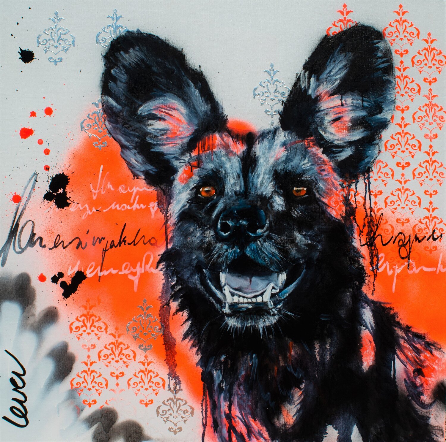 Wild Thing Bianca Lever Original painting for sale