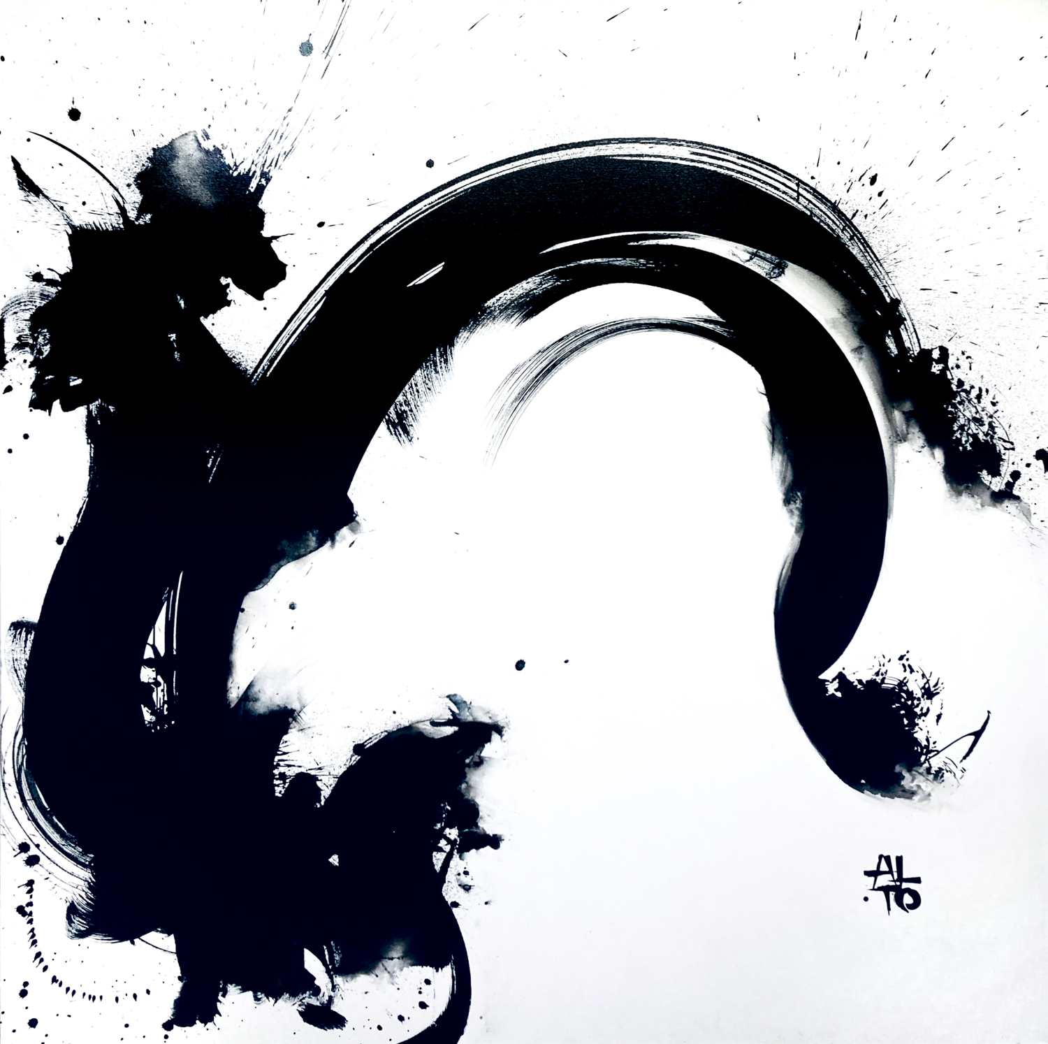Breath #02 ALTO Original painting for sale