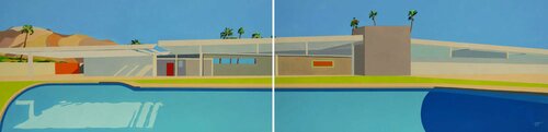 Rancho Mirage by Jean-Francois Miaule, Painting for Sale on Select