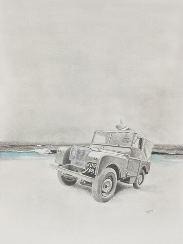 Limited Print Edition "King Kool 38" by Jean-Francois Miaule, Drawing for Sale on Select