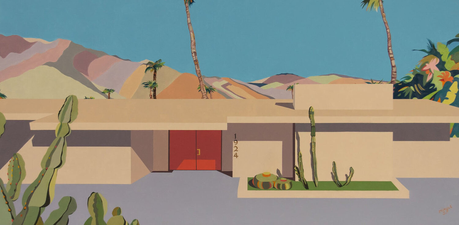 Palm Springs, CA Jean-Francois Miaule Original painting for sale