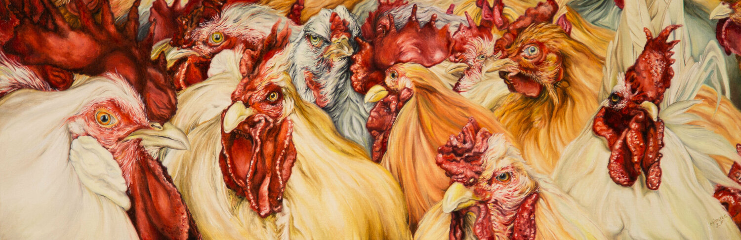 Gossip Jean-Francois Miaule Original painting for sale