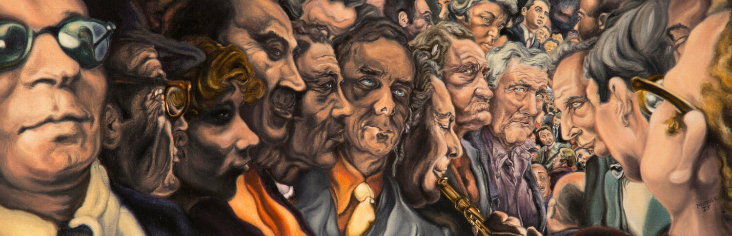 The Flute player Jean-Francois Miaule Original painting for sale