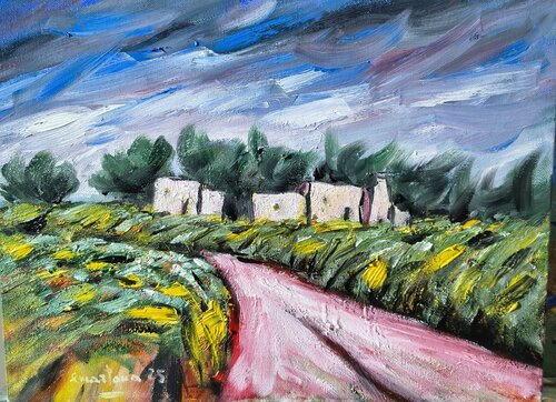 Ricordi di campagna by Enzo Martano, Painting for Sale on Select