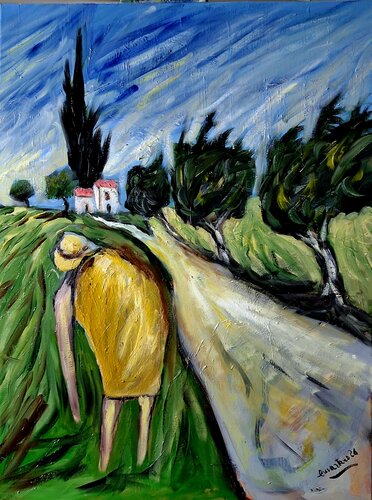 L'anima della terra by Enzo Martano, Painting for Sale on Select