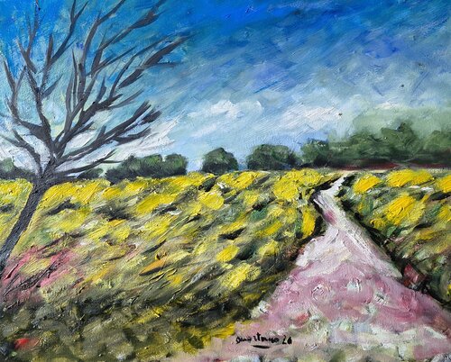Verso l'infinito by Enzo Martano, Painting for Sale on Select