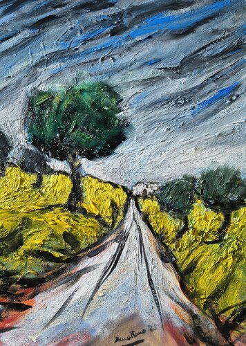 Luce prima della tempesta by Enzo Martano, Painting for Sale on Select