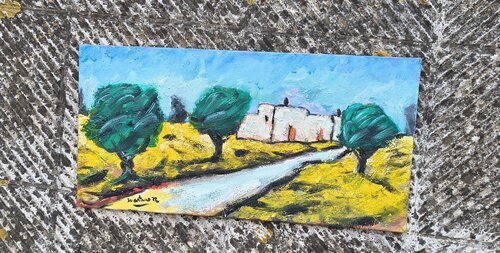 Terra del sole by Enzo Martano, Painting for Sale on Select