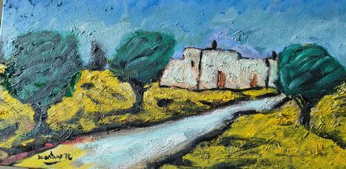 Terra del sole by Enzo Martano, Painting for Sale on Select
