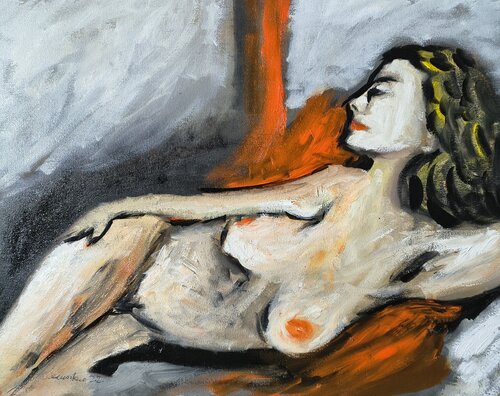 L'eco della passione io by Enzo Martano, Painting for Sale on Select