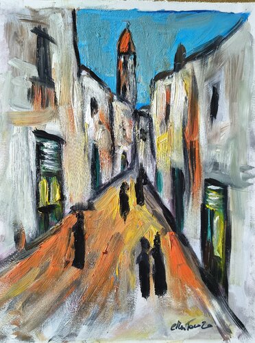 Architettura della memoria by Enzo Martano, Painting for Sale on Select
