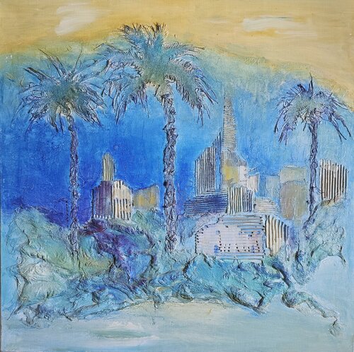Hospitalité by Kaithya Huc, Painting for Sale on Select