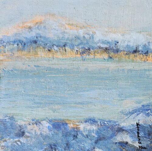 Pensée au gré de l'eau / Maitrise du temps / Ton souvenir m'habite by Kaithya Huc, Painting for Sale on Select