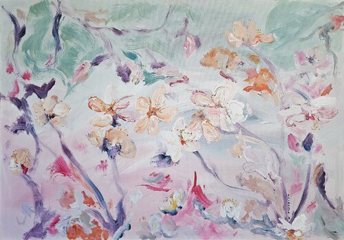 Flore Flora Florae by Kaithya Huc, Painting for Sale on Select