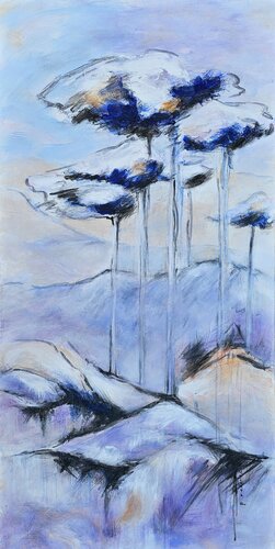 Souvenir d'un songe d'été /  Toujours vivace / Lumière onirique by Kaithya Huc, Painting for Sale on Select
