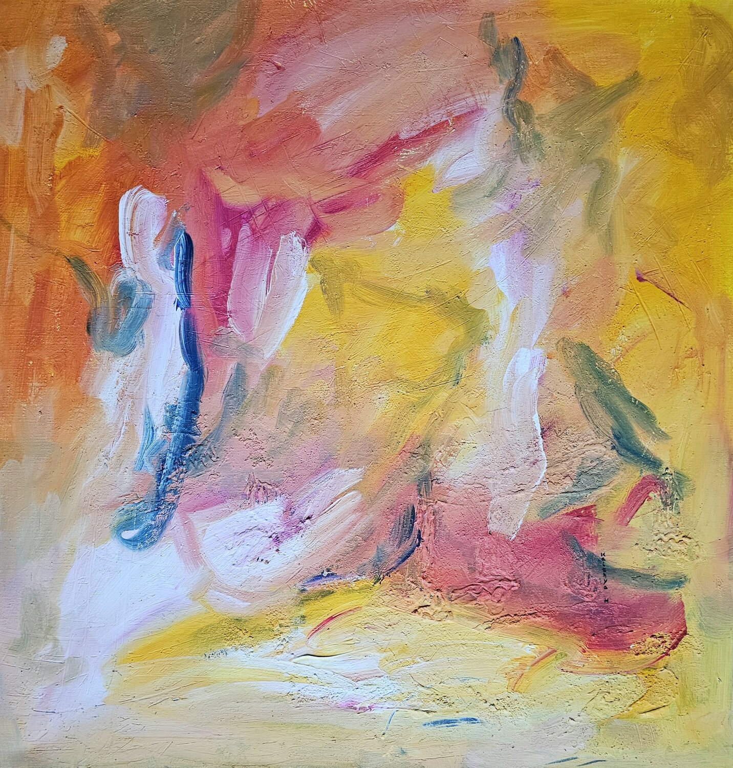 Partage Kaithya Huc Original painting for sale