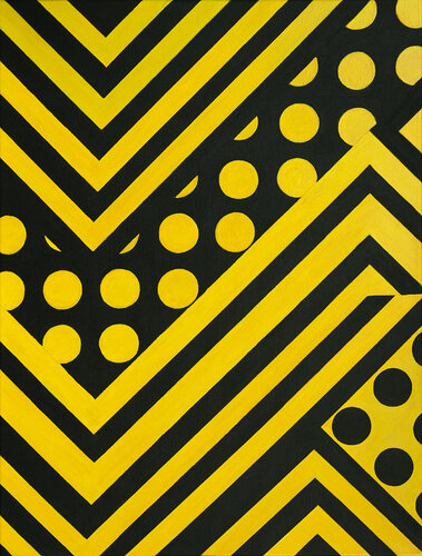 Graphic arts. Black-yellow. by Svetlana Saratova, Painting for Sale on Select