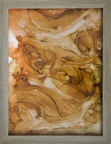 Orange fontasia. Abstractia by Svetlana Saratova, Painting for Sale on Select