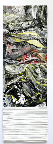 Layer Shift. Abstraction by Svetlana Saratova, Painting for Sale on Select