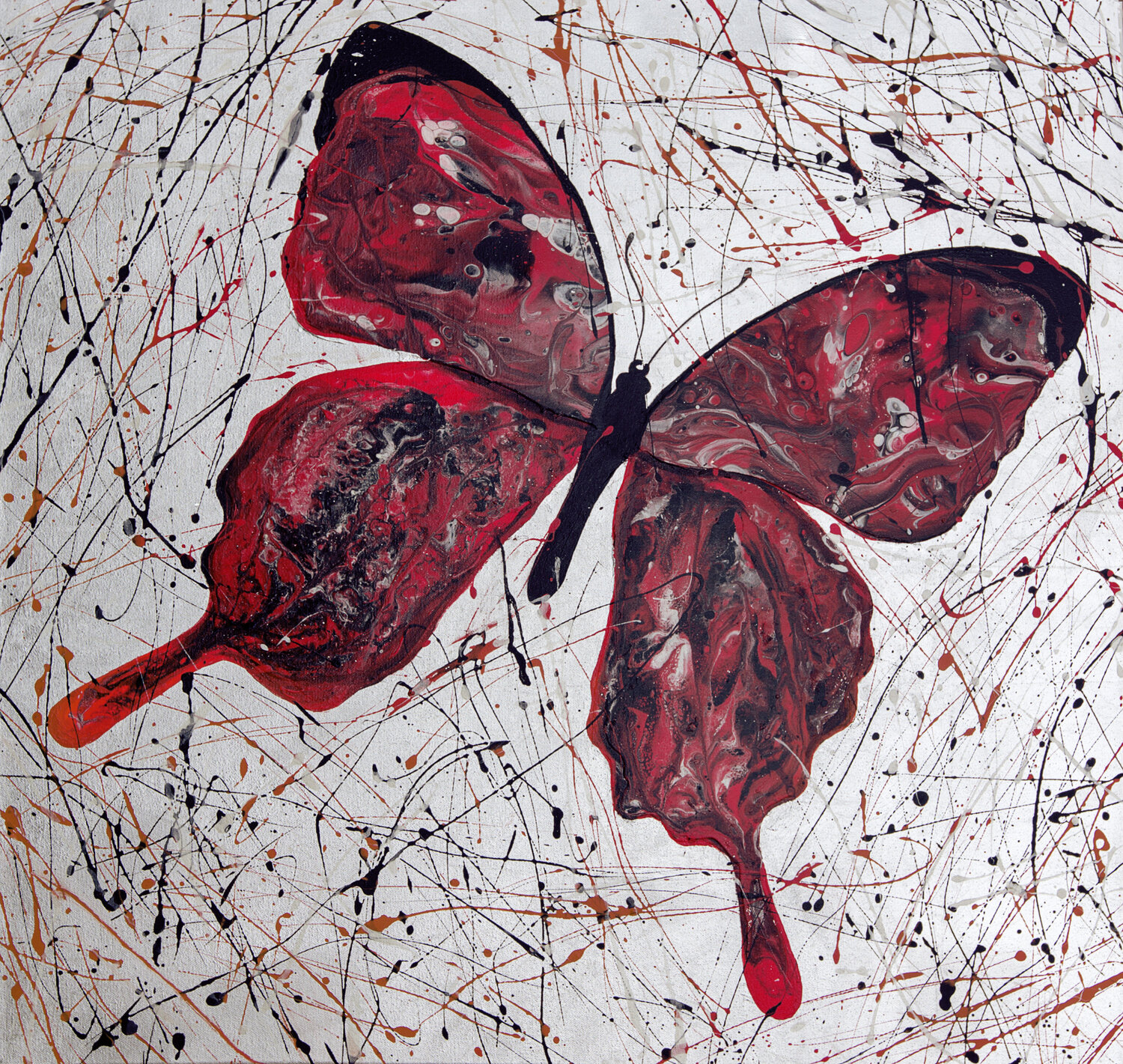 Butterfly Carmen. Svetlana Saratova Original painting for sale