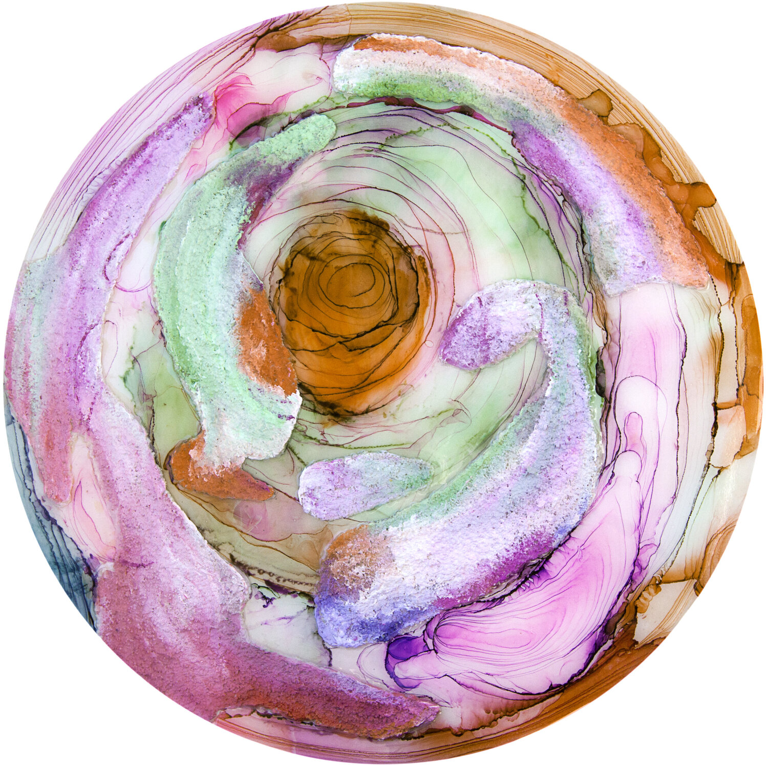 Rose of Wind. Abstraction. Svetlana Saratova Original painting for sale