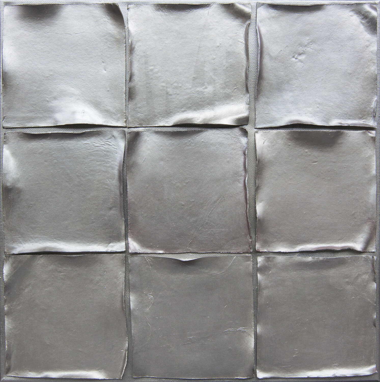 Metal squares Svetlana Saratova Original painting for sale