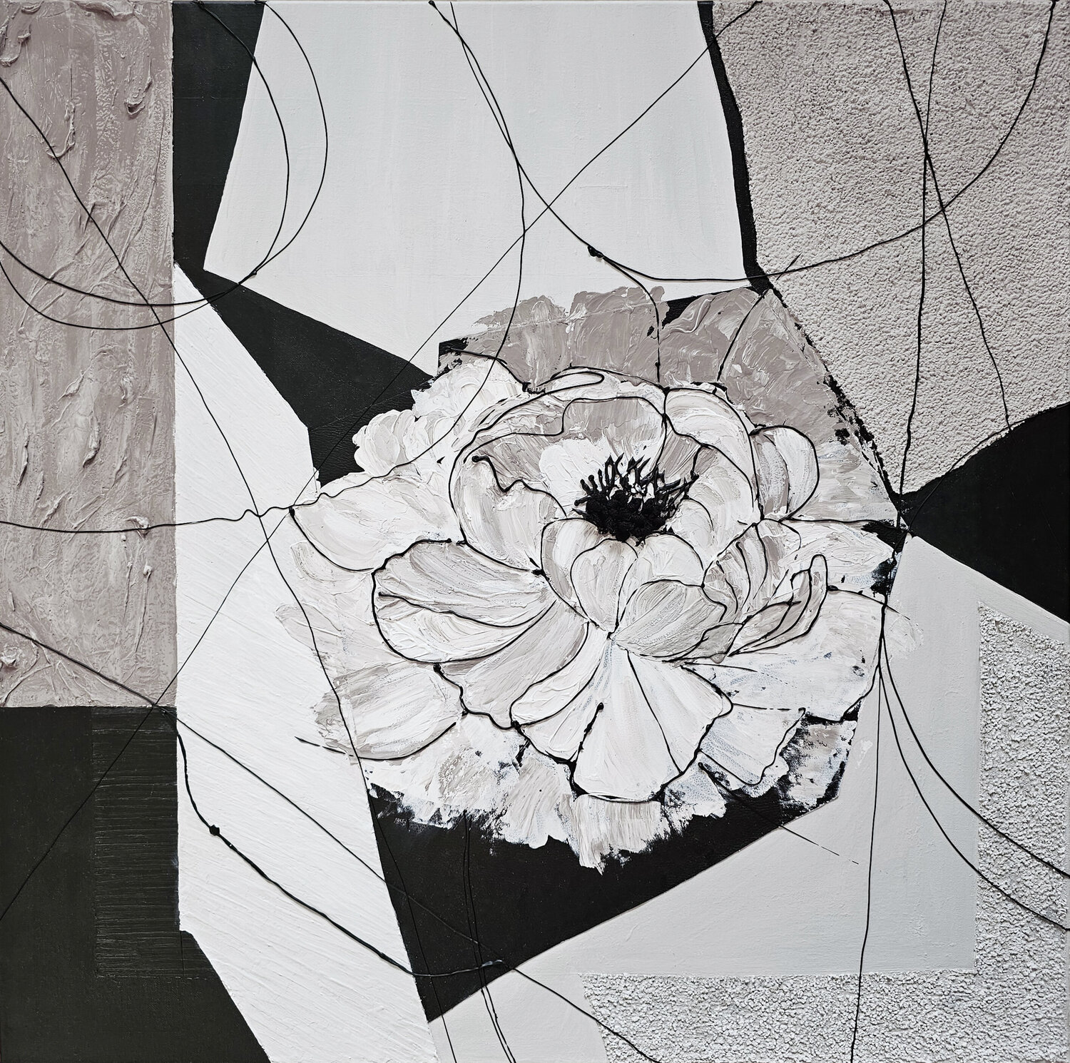 The Assembled Whole. No.8 Svetlana Saratova Original painting for sale