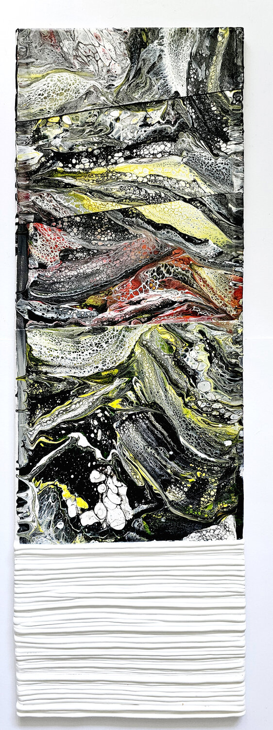 Layer Shift. Abstraction Svetlana Saratova Original painting for sale