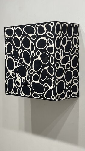 Ying - Yang Individual. Black & White by Pablo Contrisciani, Painting for Sale on Select