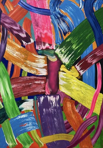 Permanent Impermanence by Pablo Contrisciani, Painting for Sale on Select