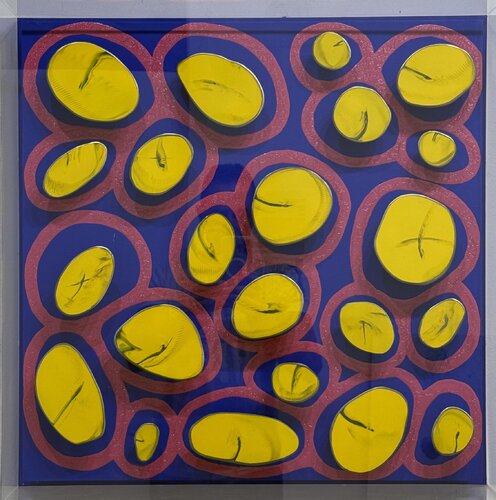 Tridimensional Ying yang by Pablo Contrisciani, Painting for Sale on Select