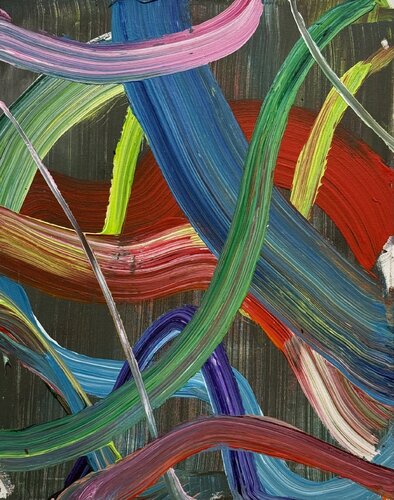 Shining light on the darkness by Pablo Contrisciani, Painting for Sale on Select