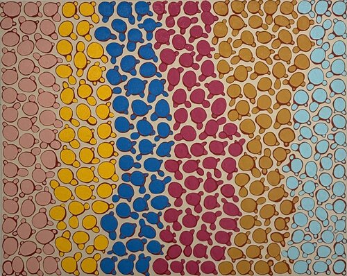 GARDEN YING YANG by Pablo Contrisciani, Painting for Sale on Select